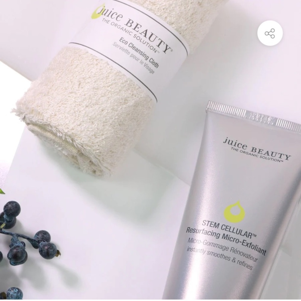 Juice Beauty STEM CELLULAR Cleanser & wash cloth